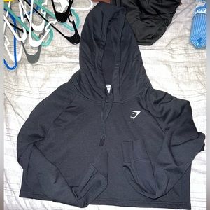 Cropped hoodie